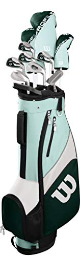 Wilson Golf Profile SGI Women's Complete Golf Set, Cart Bag,...