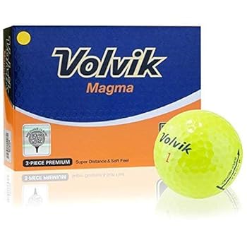 Volvik Magma Non-Conforming Distance Golf Balls