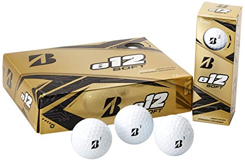 Bridgestone Golf e12 Soft Golf Balls, White (One Dozen)