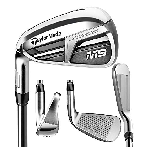 TaylorMade Golf M5 Iron Set 4-PW, Right Hand, Stiff Flex...