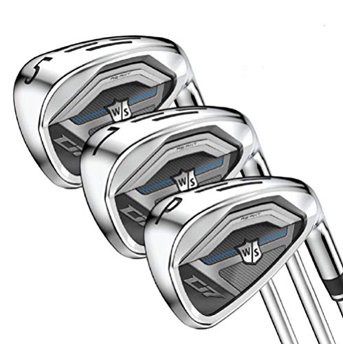 Wilson Staff Golf D7 Steel Iron Set, Men's Right Hand,...