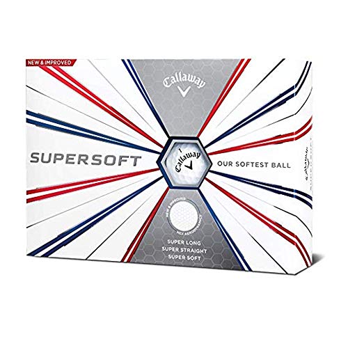 Callaway Golf Supersoft Golf Balls (White ),12 pack, Prior...