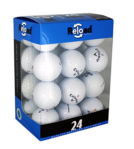 Reload Recycled Golf Balls (24-Pack) of Callaway Golf Balls,...