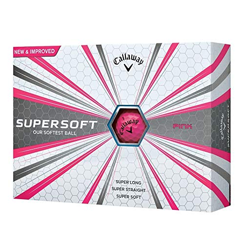 Callaway 2017 Supersoft Multi-Colored Dozen Golf Balls