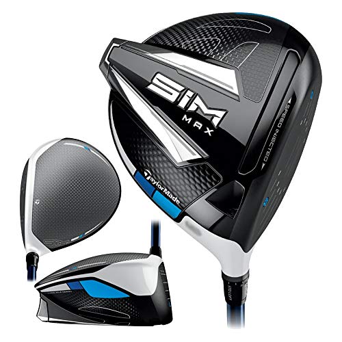 TaylorMade SIM MAX Driver, Fujikura Ventus Blue 6 Shaft,...