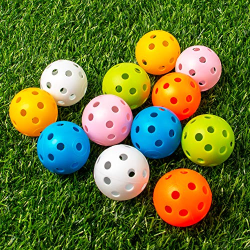 THIODOON Practice Golf Balls Limited Flight Golf Balls 40mm...